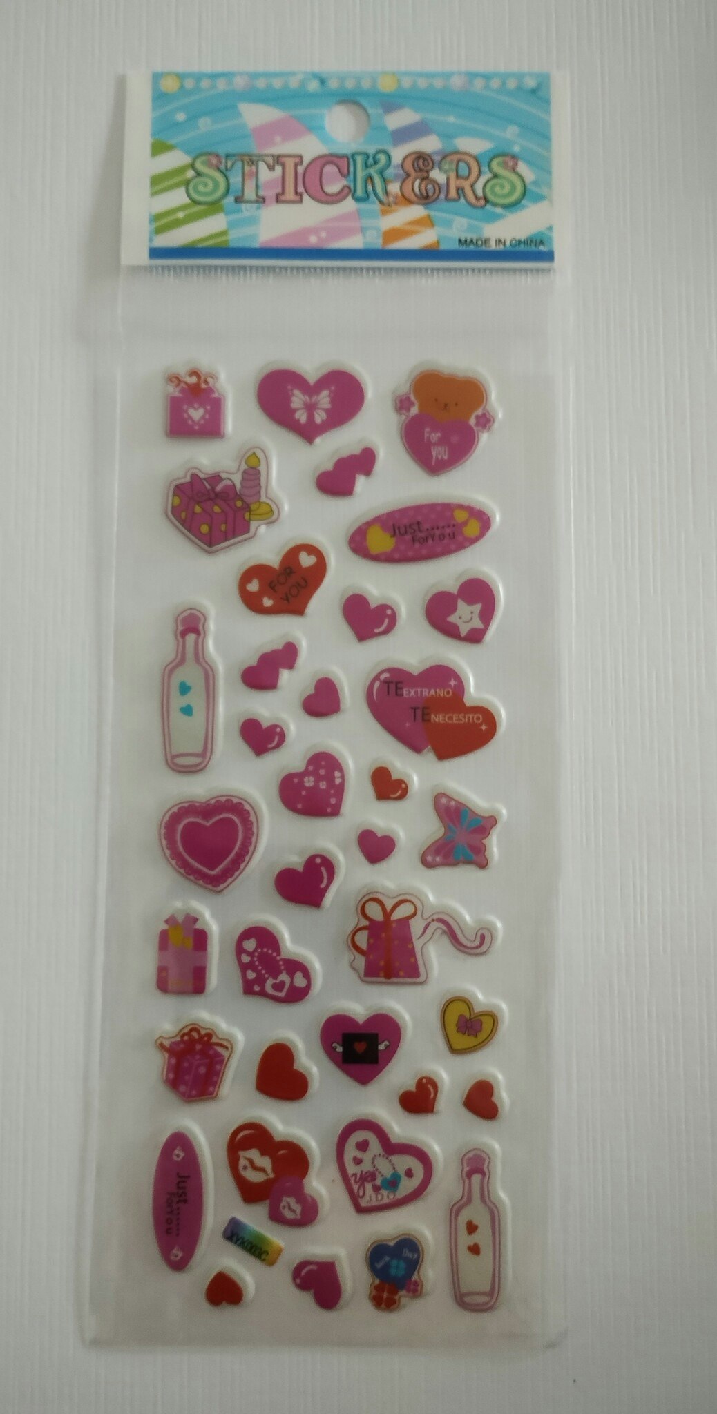 Puffy stickers 1