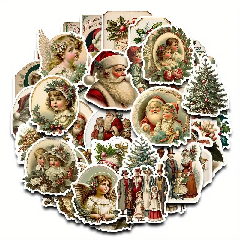 Retro Sticker Christmas 2