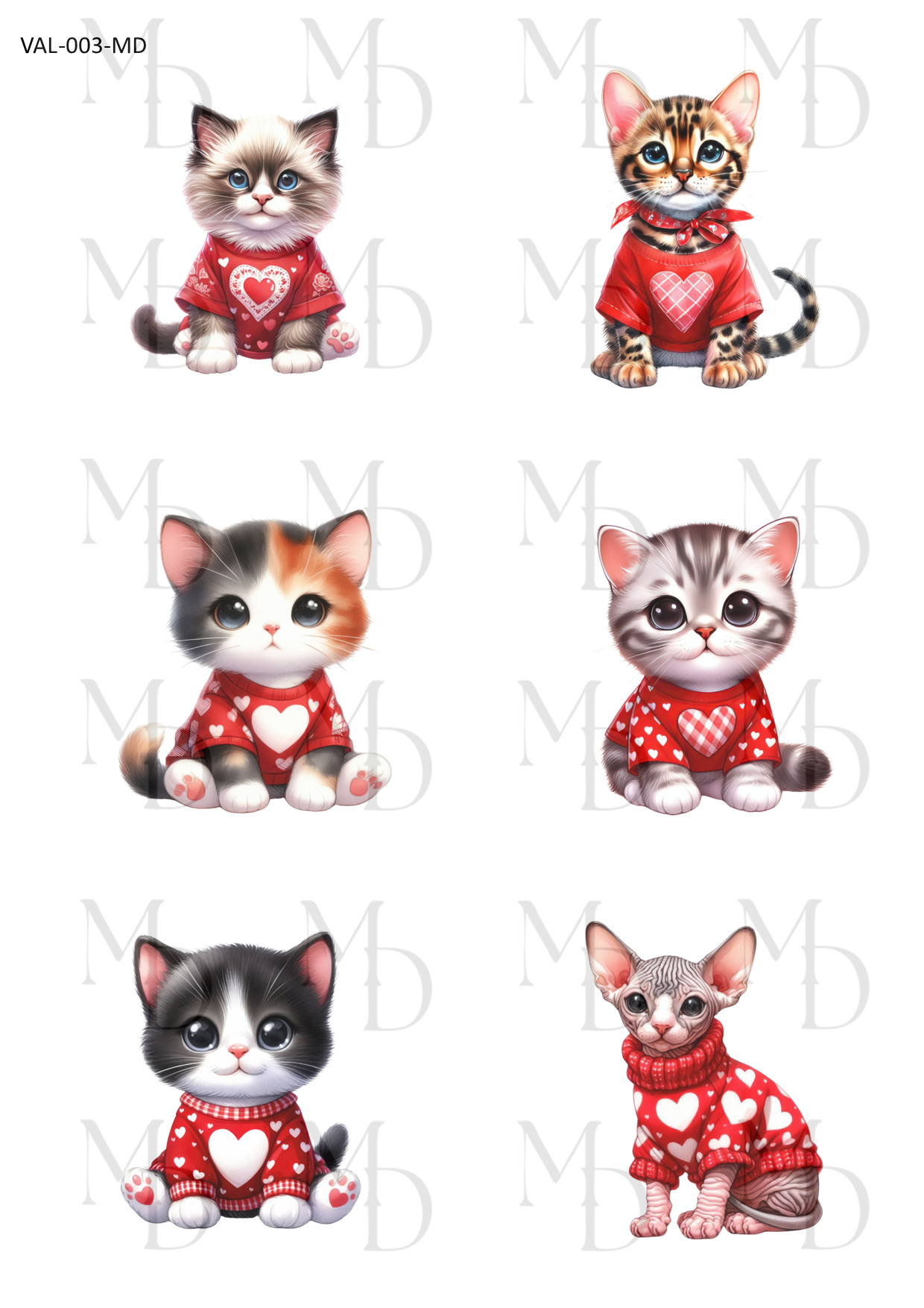 VAL-003-MD Love kittens