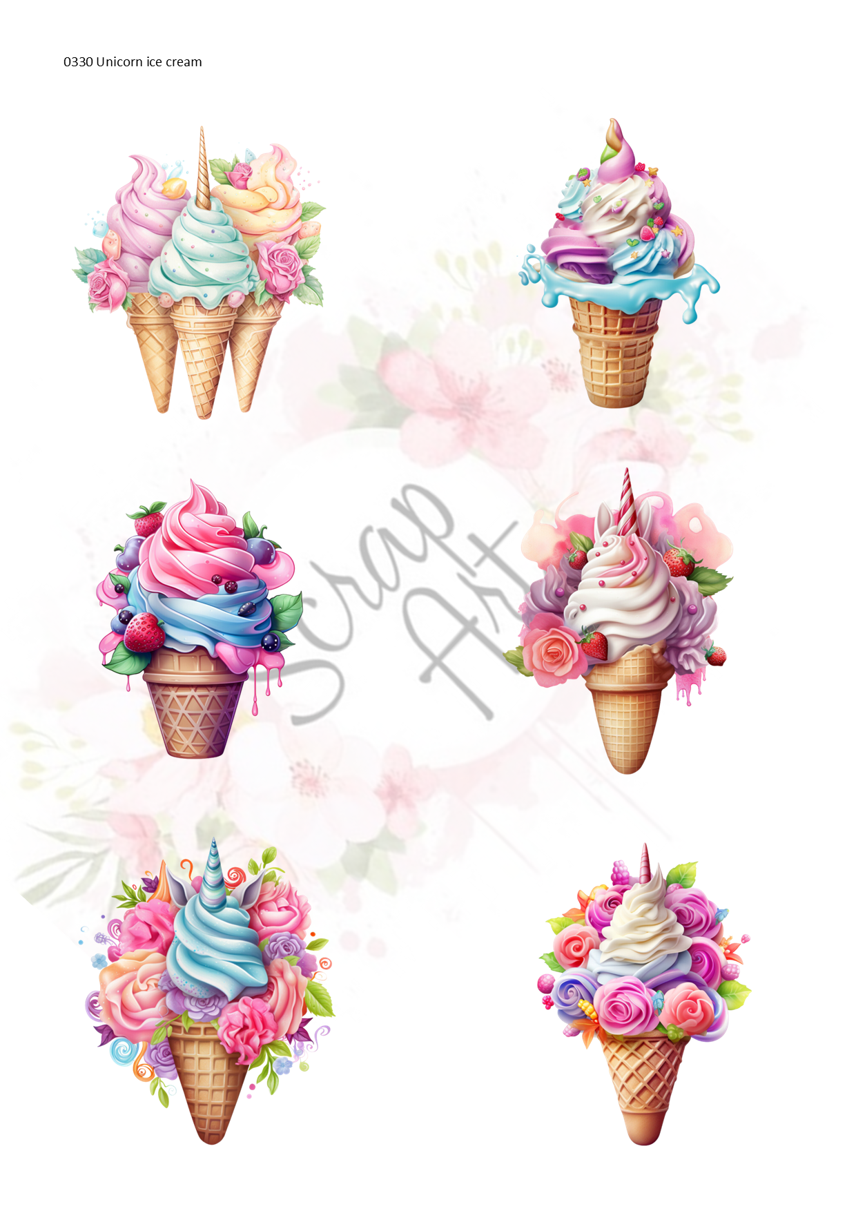 0330 Unicorn ice cream