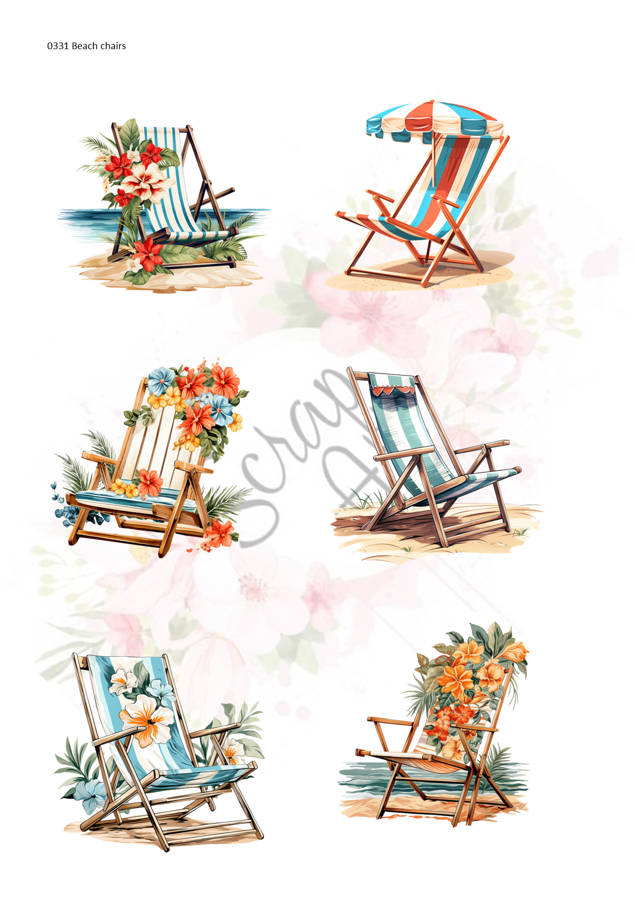 0331 Beach chairs