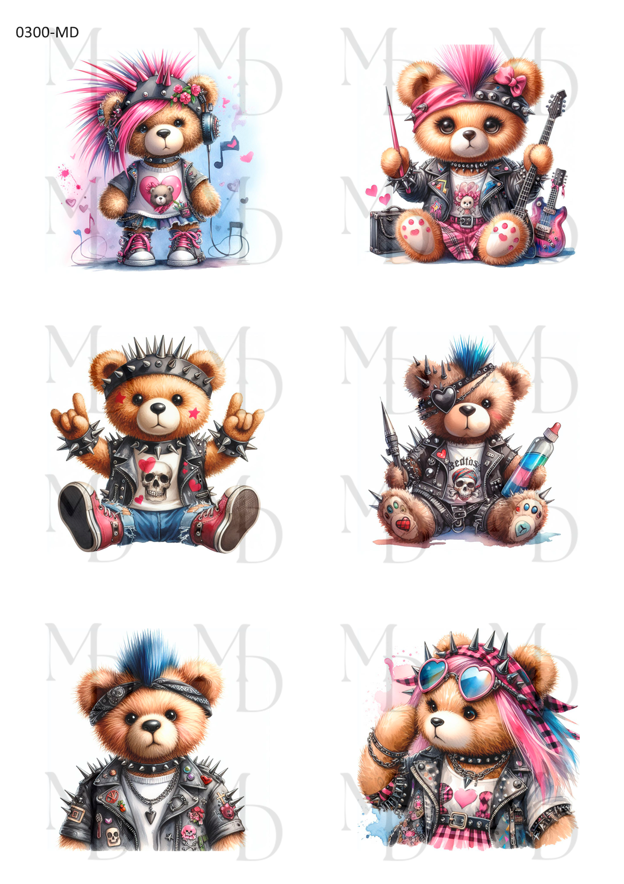 0300-MD  RockTeddy