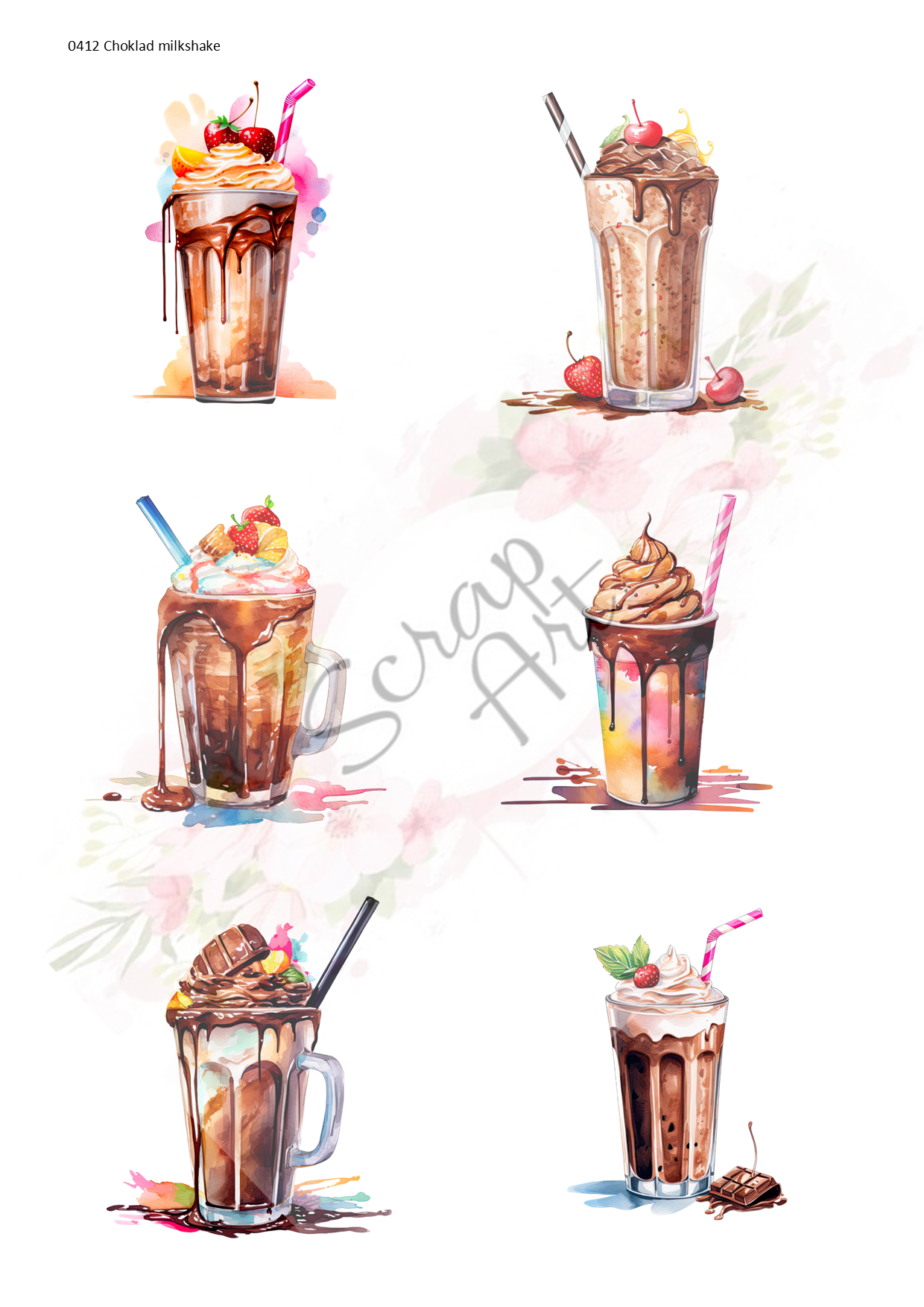 0412 Choklad milkshake