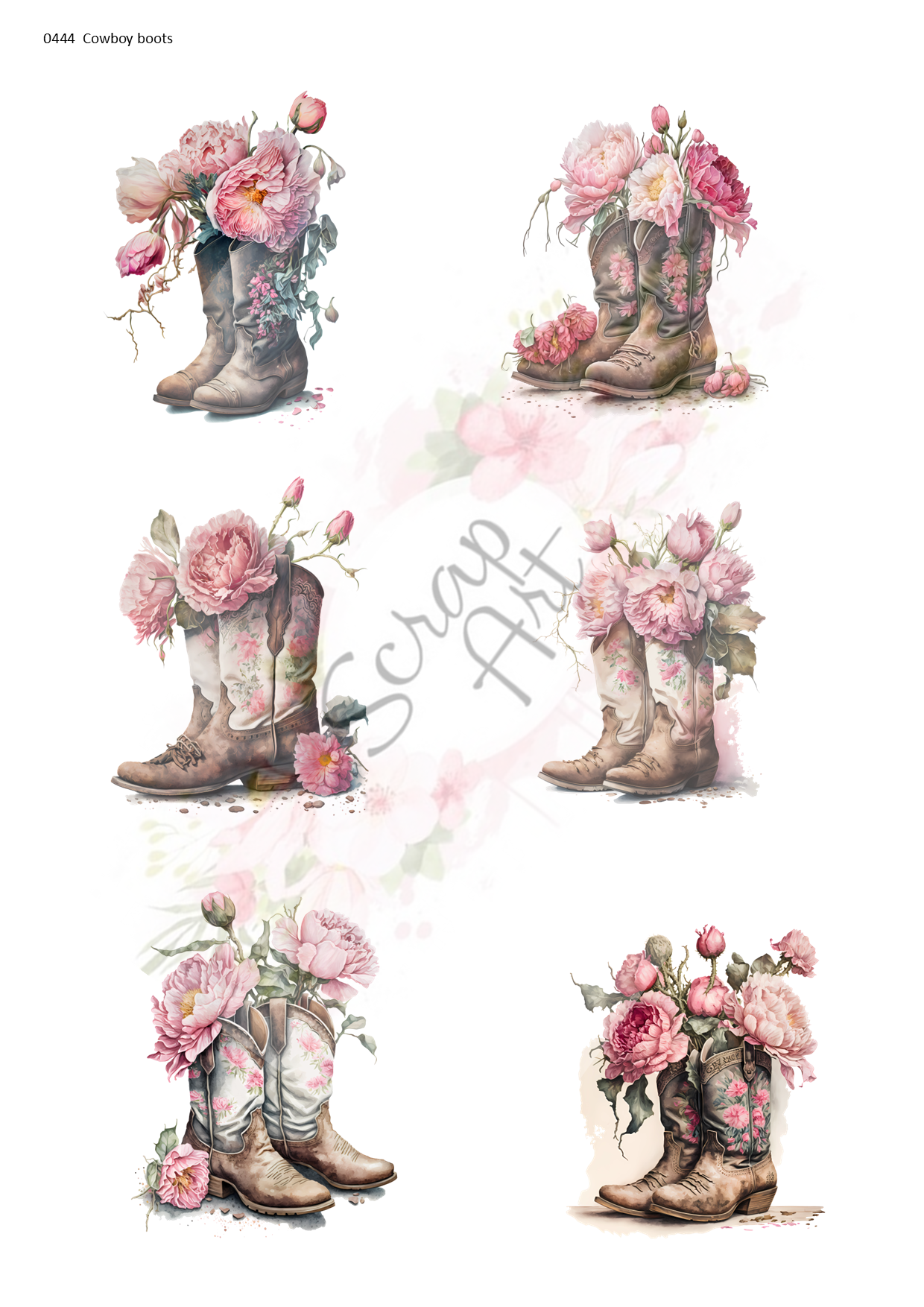 0444 Western boots