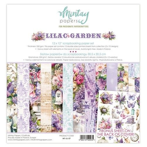 Lilac Garden  12x12