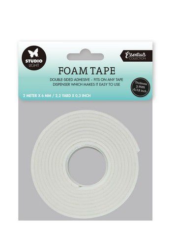Doublesided foam tape 3mm thick - 0,6mm