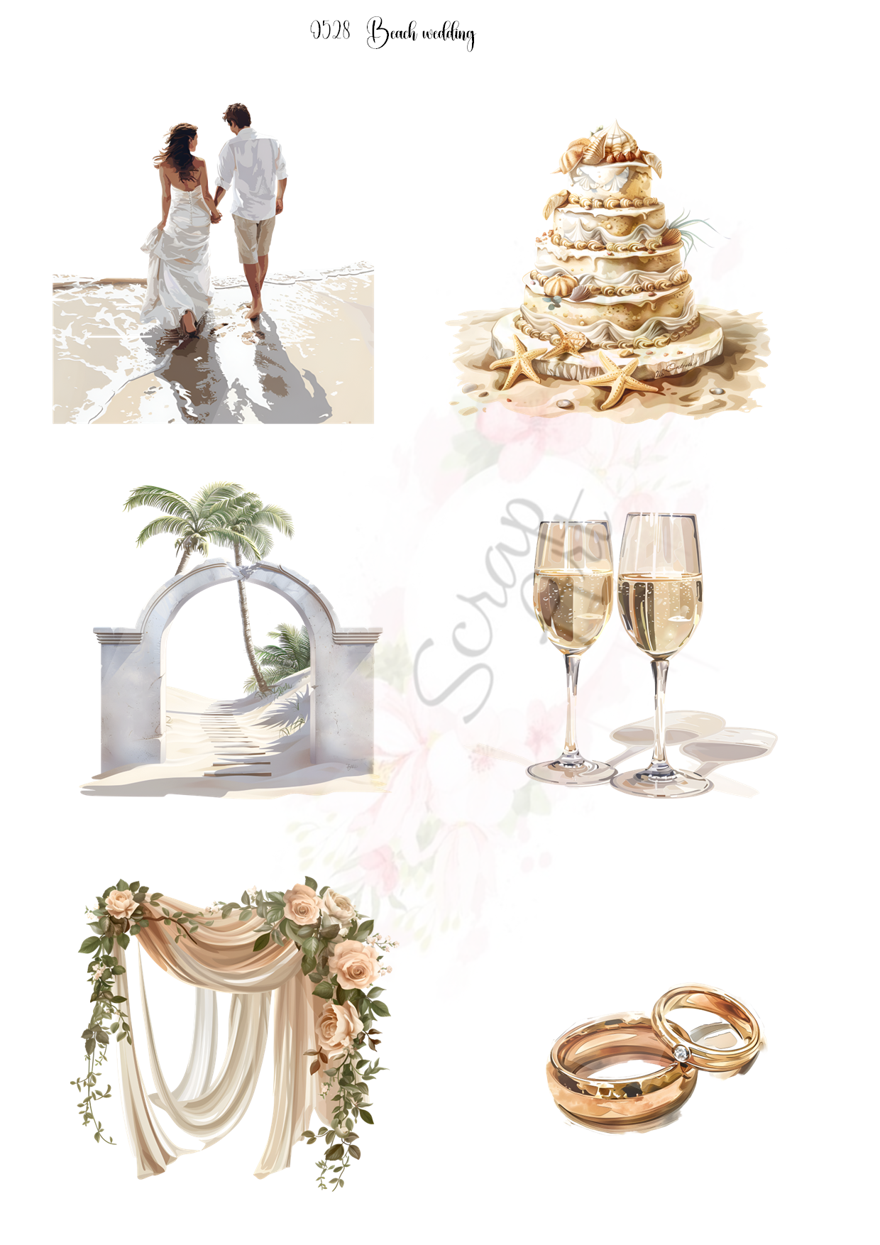 0528 Beach wedding