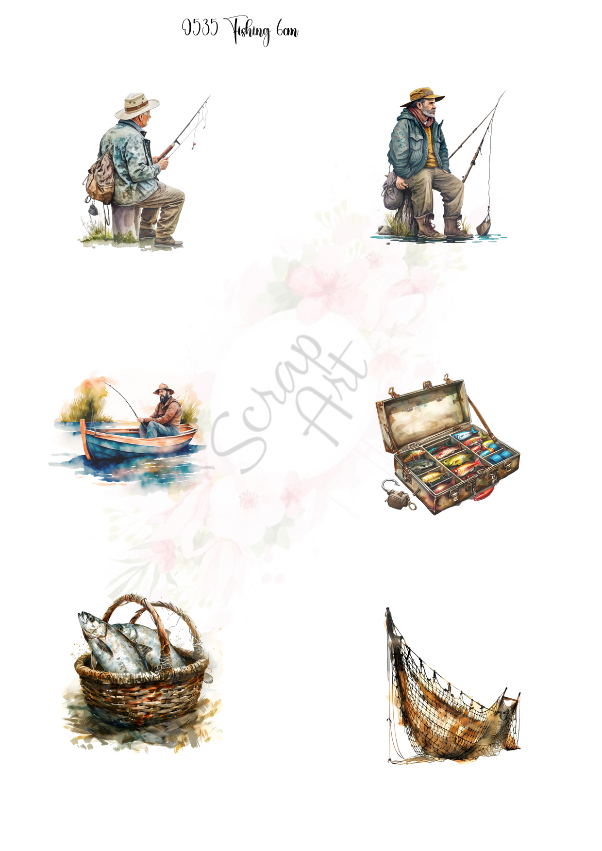 0535 Fishing 6 cm