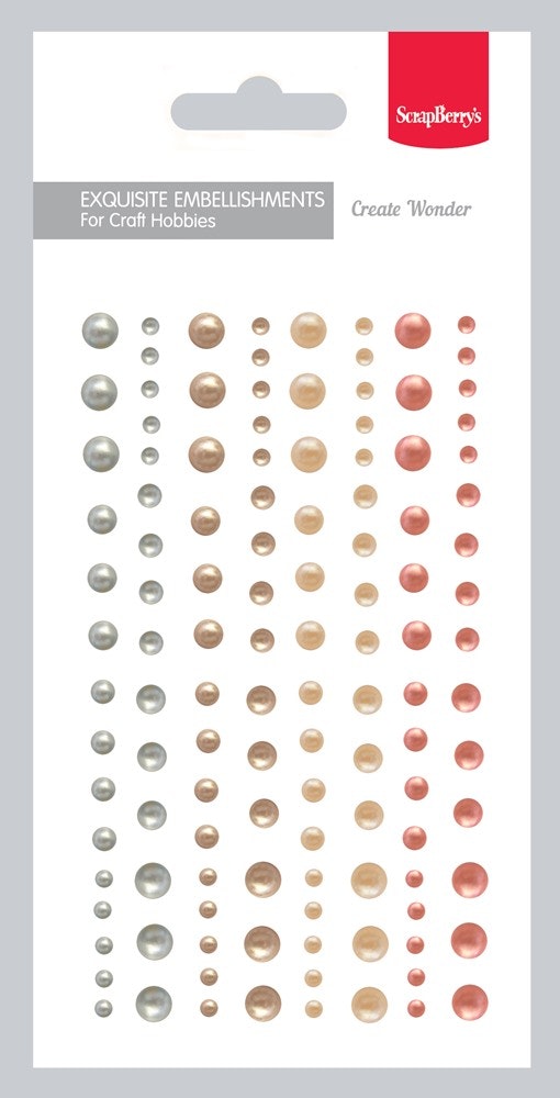 Scrapberry's - Create Wonder - Pearl Sticker Set 01