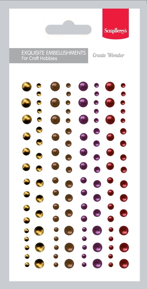 Scrapberry's - Create Wonder - Pearl Sticker Set 06