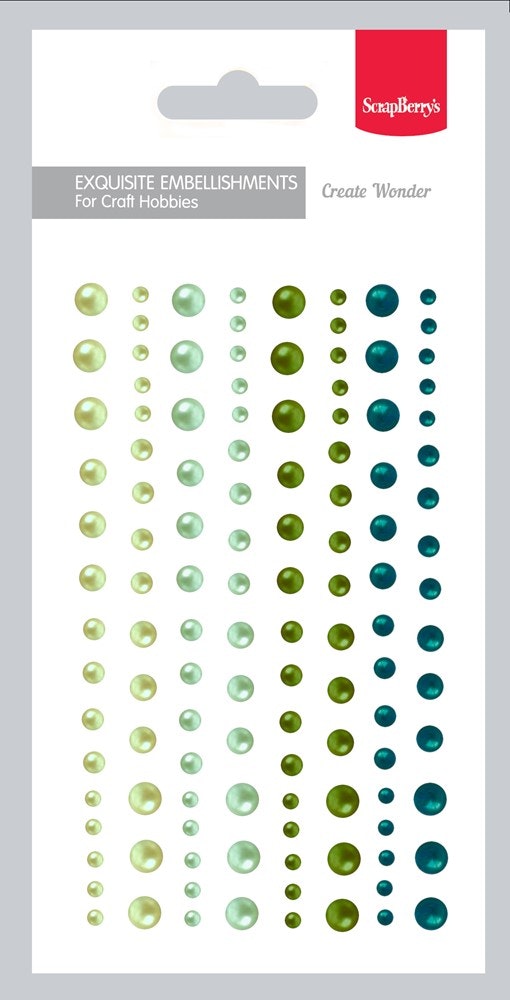Scrapberry's - Create Wonder - Pearl Sticker Set  08