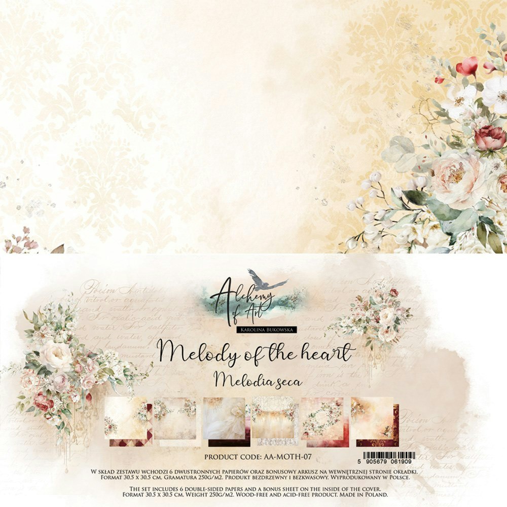 AA-MOTH-07 Melody of the heart 12x12