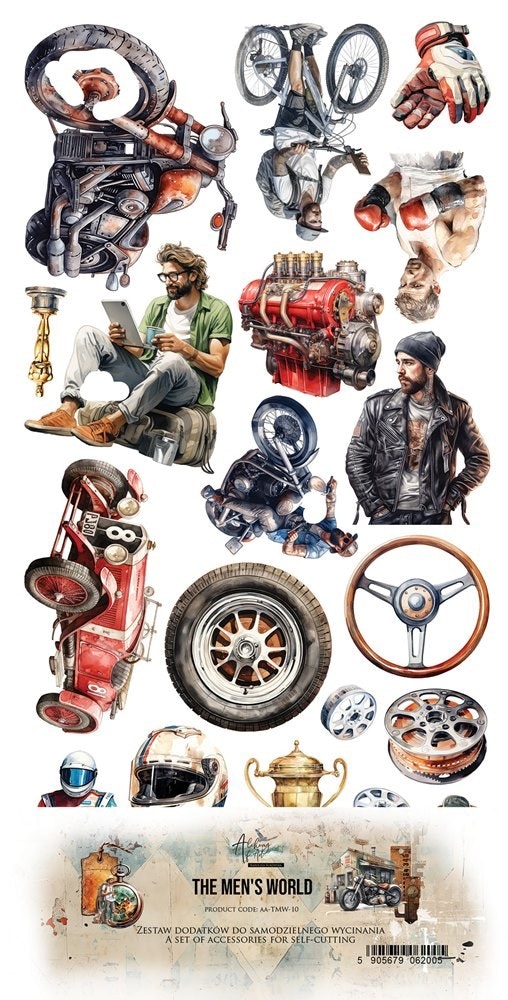 The men's world, Extras to cut set - AA-TMW-10