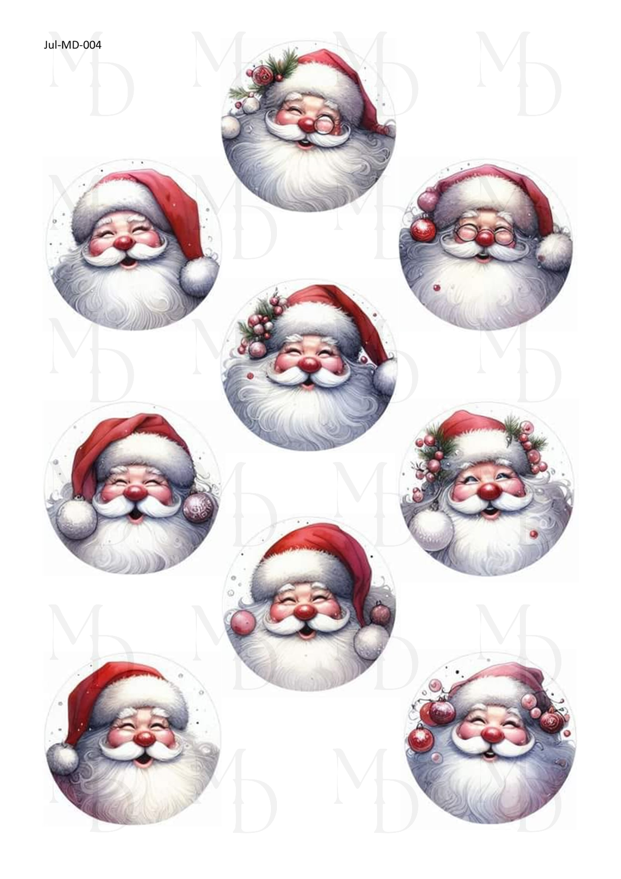 Julklippark Tomtefar Jul-MD-004