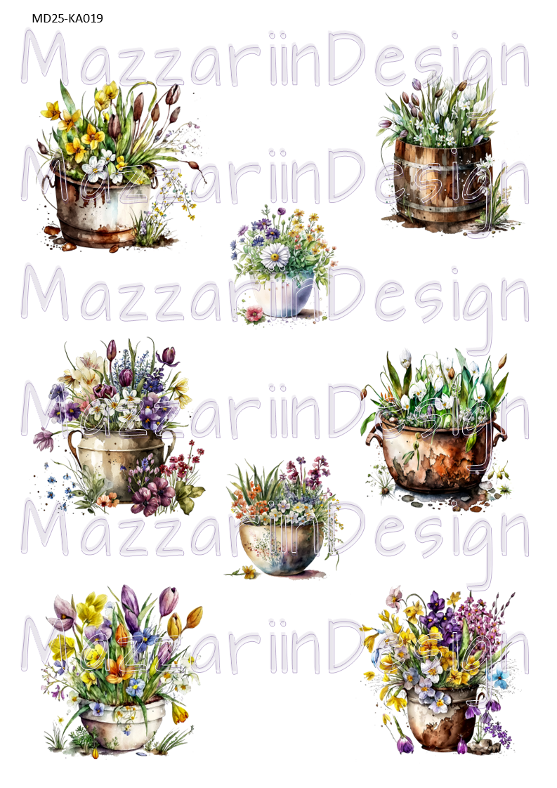 KA019 vårblommor