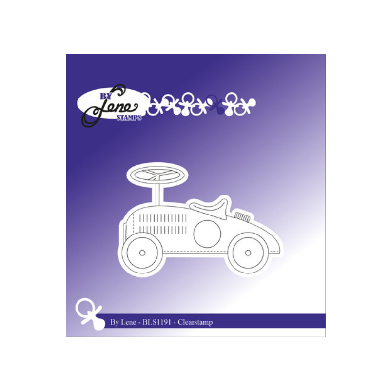 By Lene Kids Car Clear Stamps