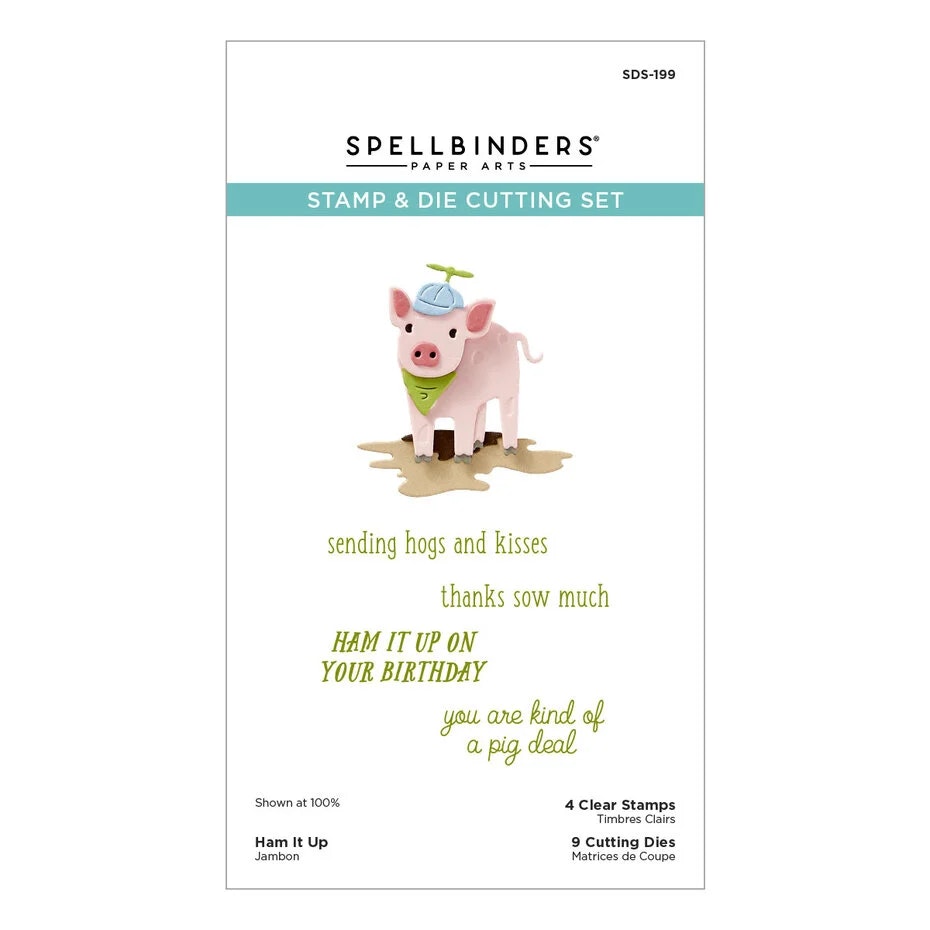 Ham It Up Clear Stamp & Die Set