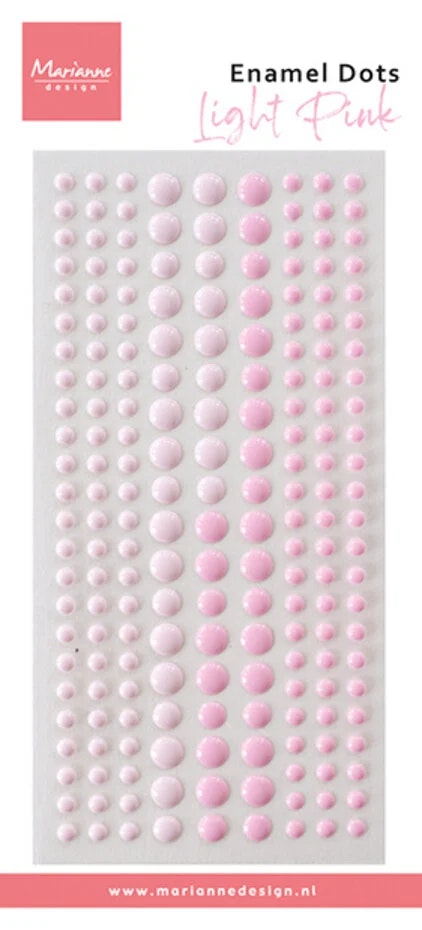 Enamel Dots Duotone Light Pink