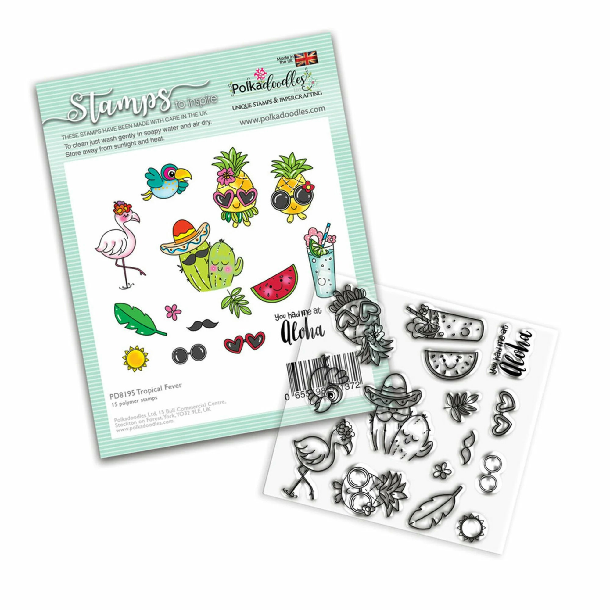 Tropical Fever Clear Stamps