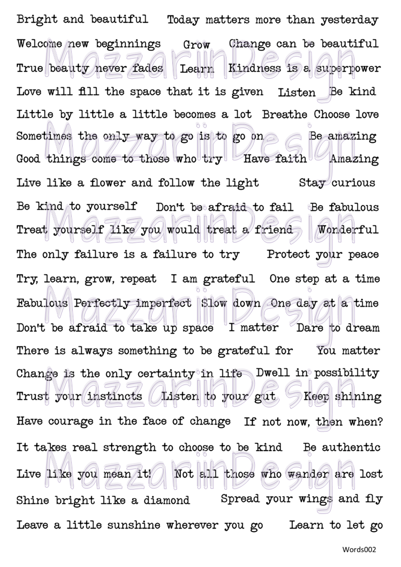 Words 002