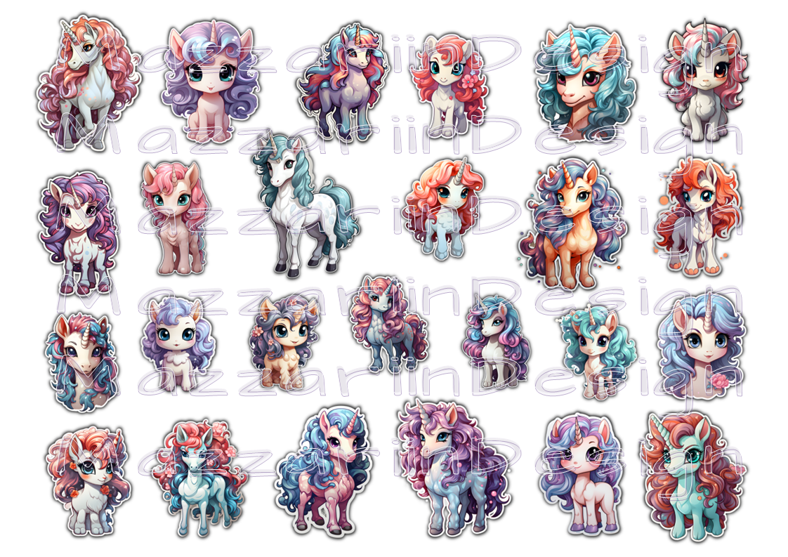 Diecuts Unicorns