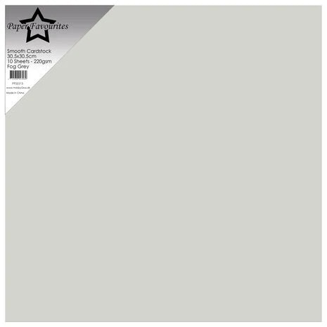 Fog grey cardstock 12*12