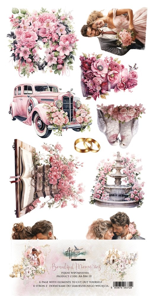 Beautiful Memories  Extras to Cut