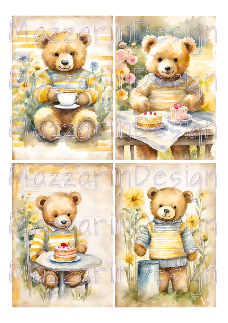A4 Teddybears 02