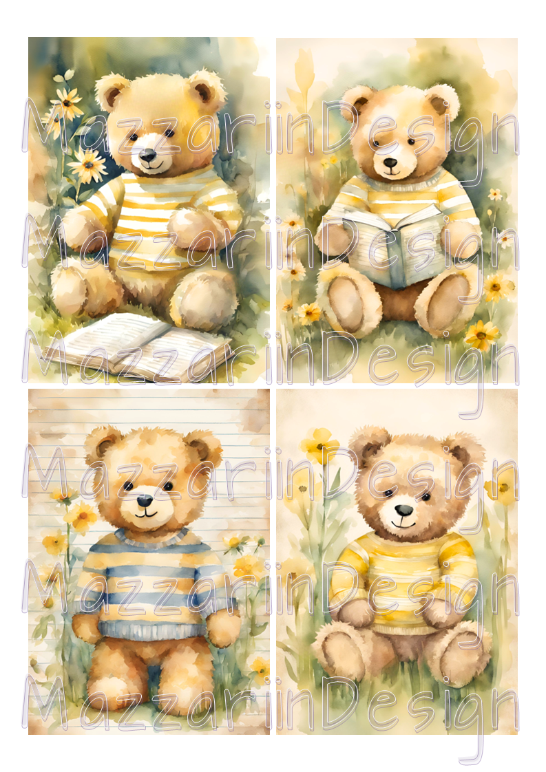 A4 Teddybears 01
