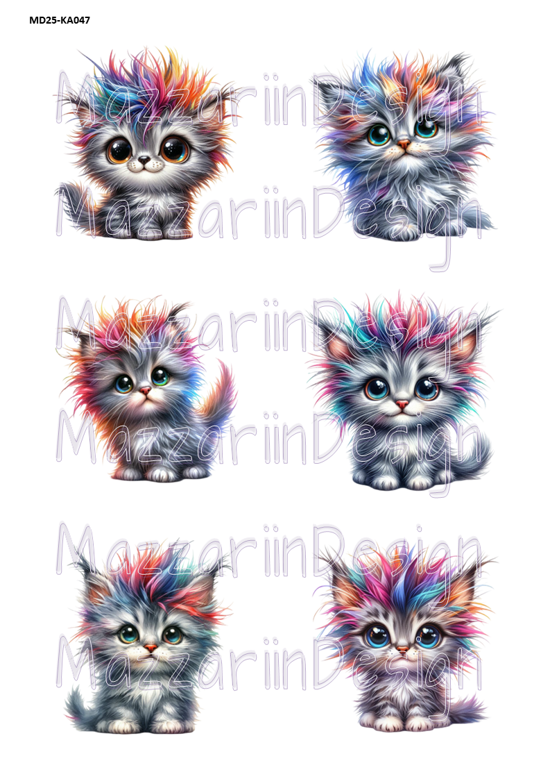 KA047 Colourkitten