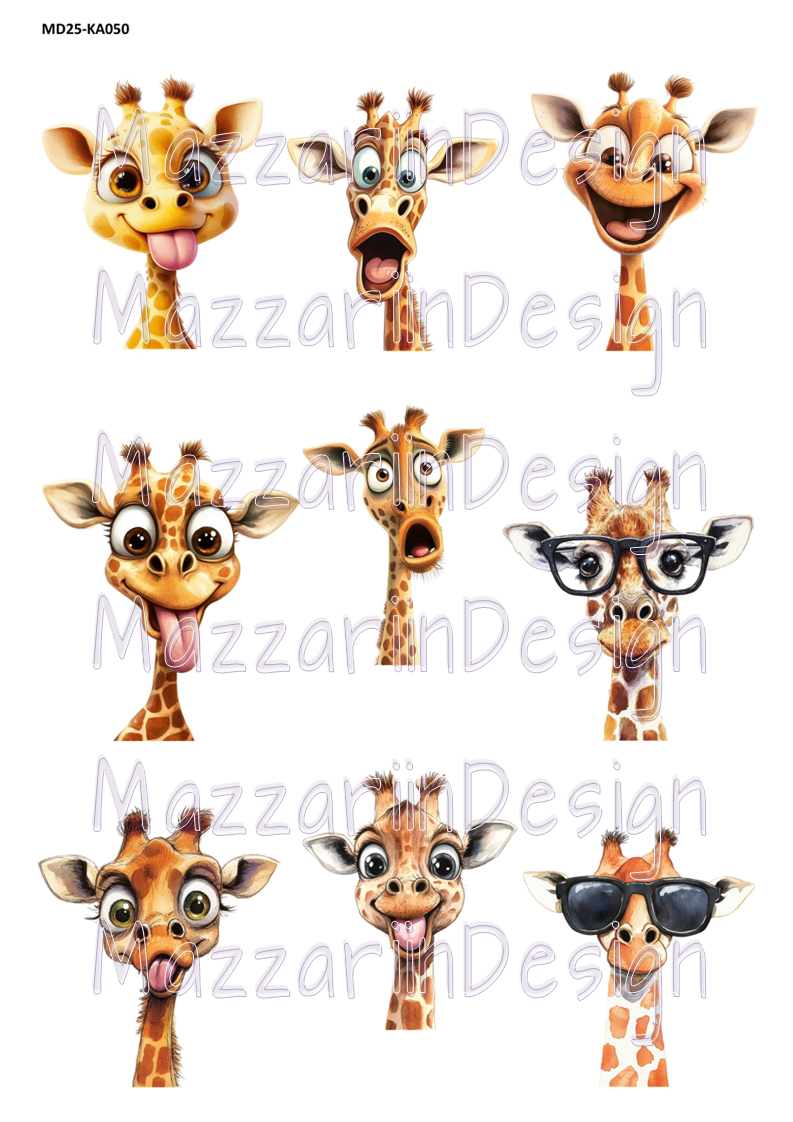 KA050 Fräcka giraffer