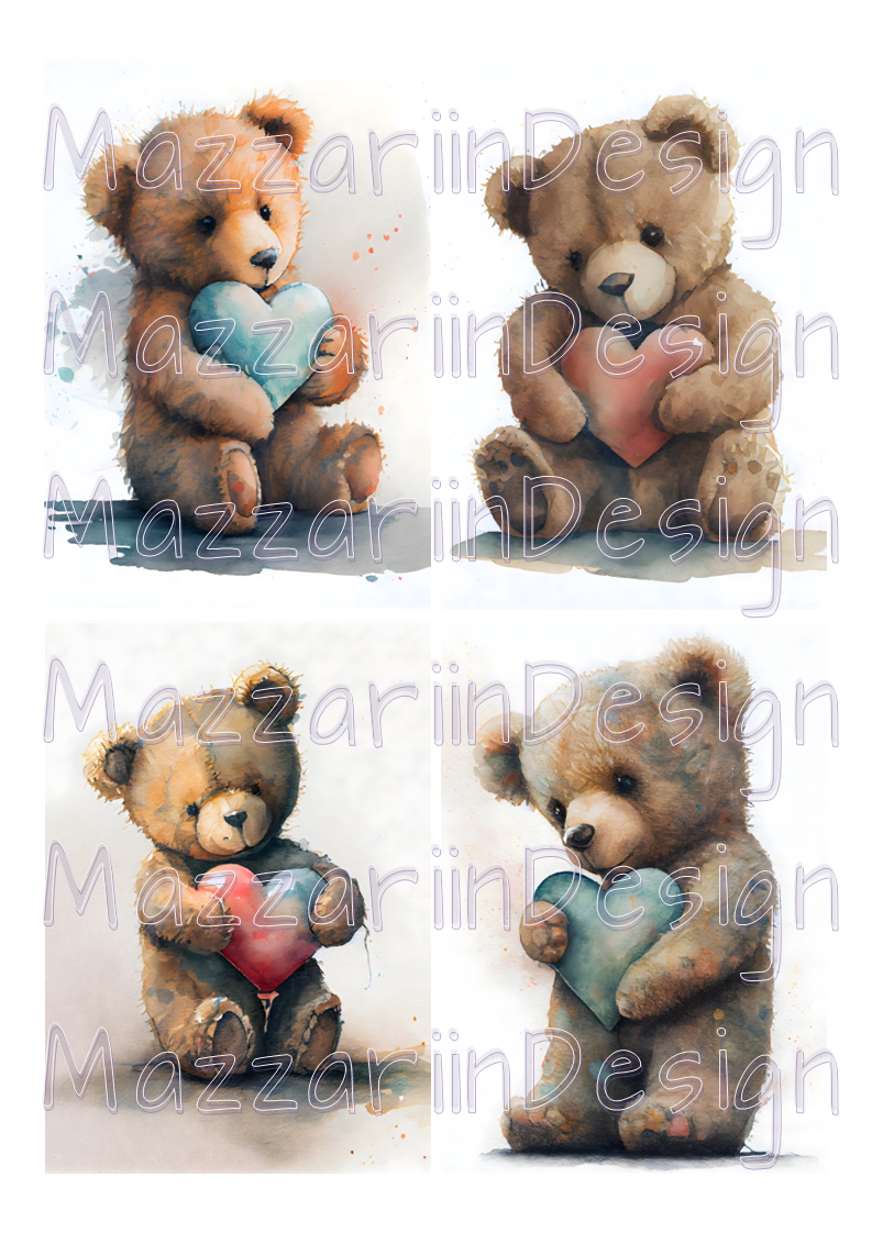 A4 teddybears 04