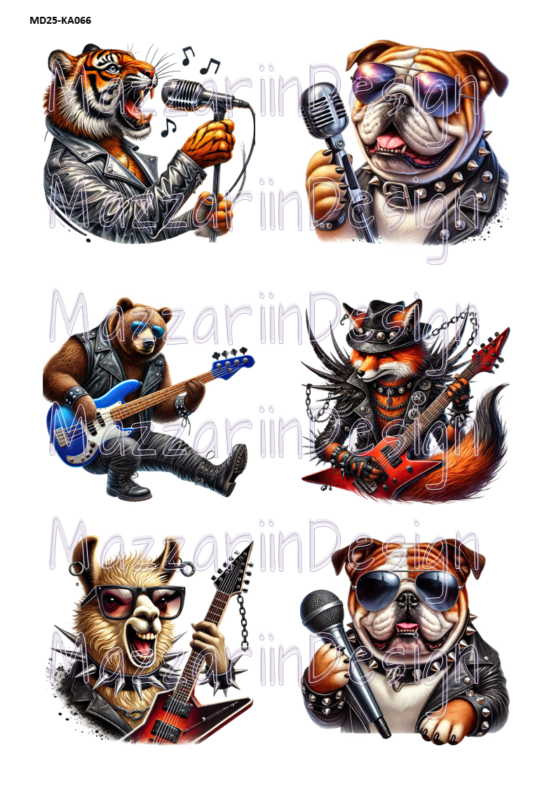 KA066 Rocking animals