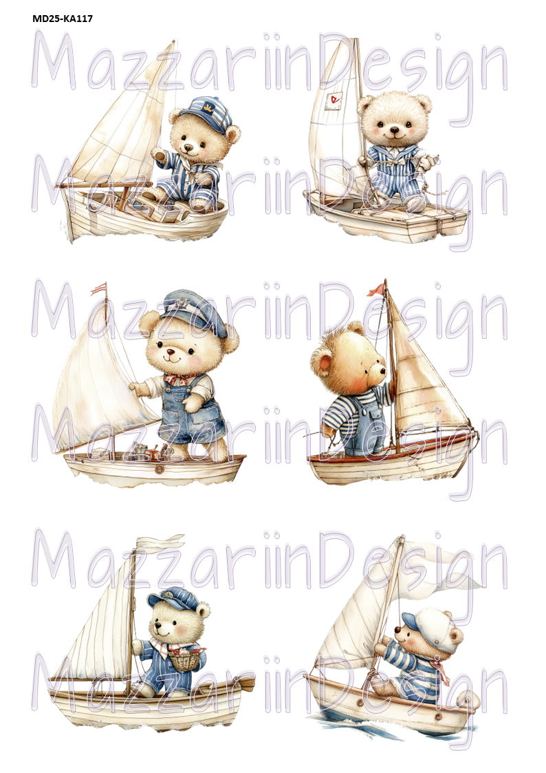 KA117 Teddy seglar