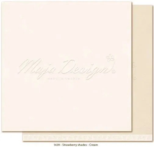 Maja Design - Monochromes - Strawberry Thief - Cream