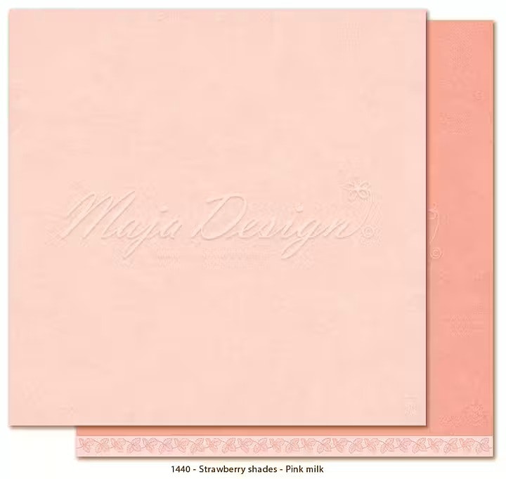Maja Design - Monochromes - Strawberry Thief - Pink Milk