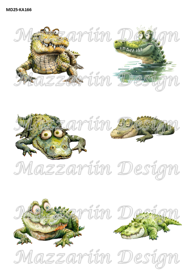 KA166 Krokodil/Aligator