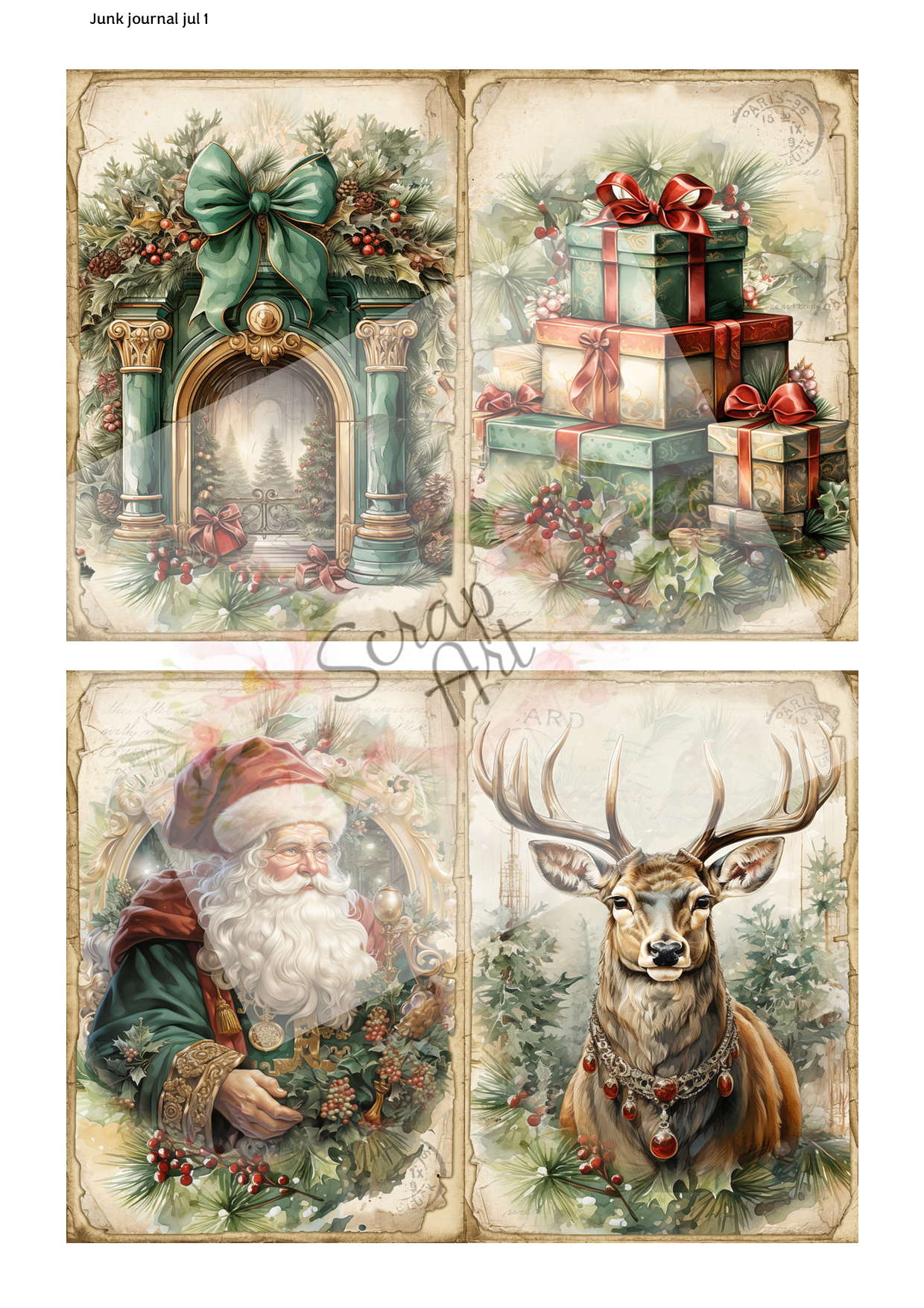 Junk journal jul 1