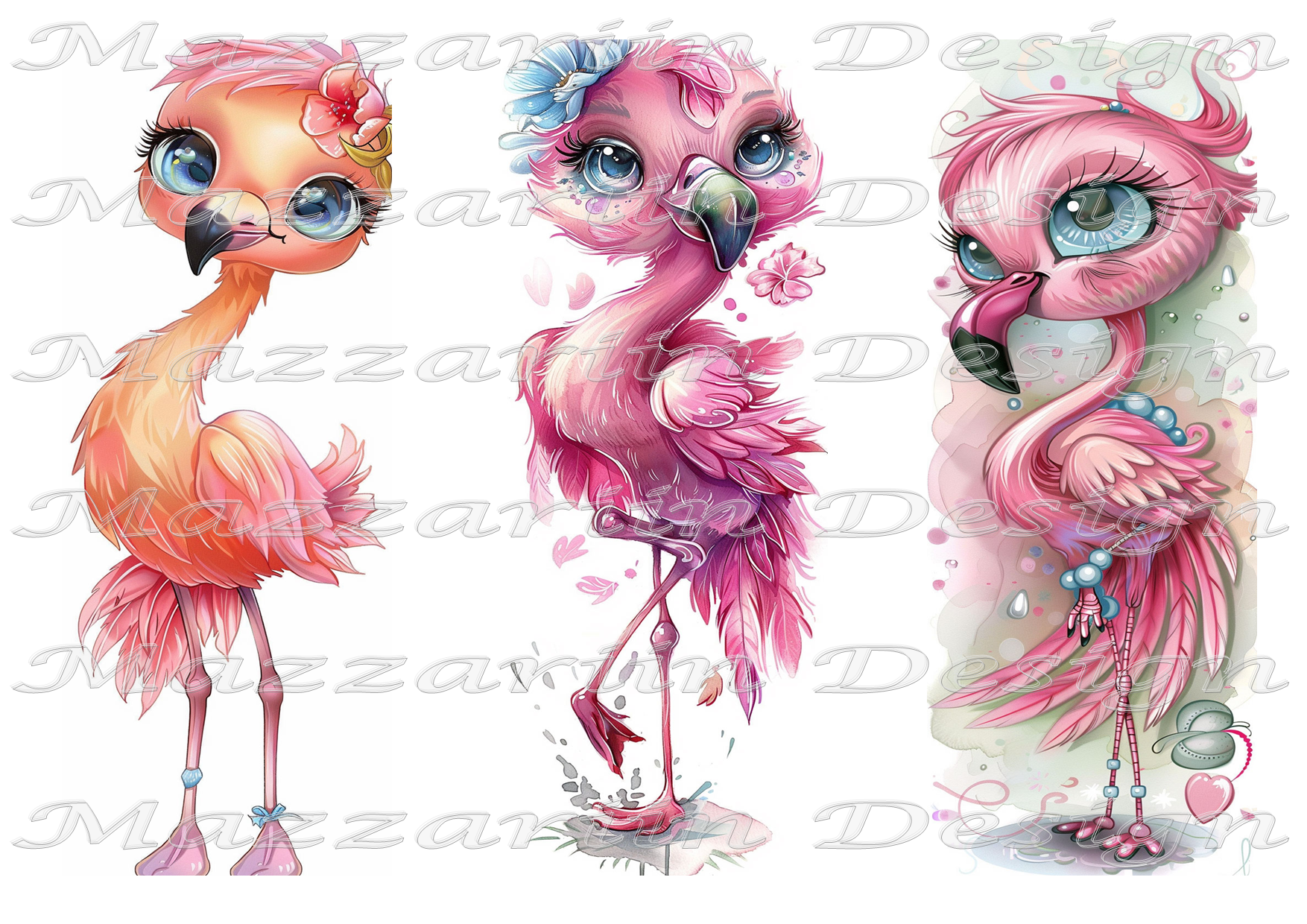 Slim x3 Flamingo
