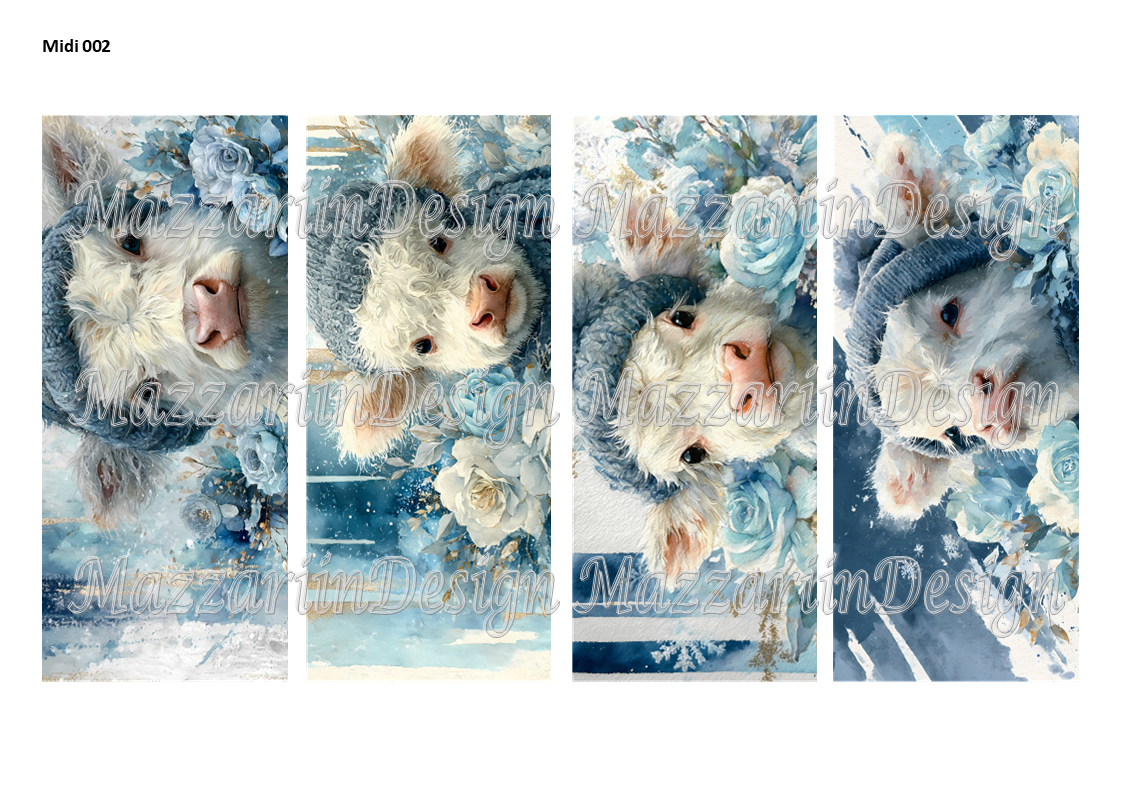 Midi002 Blue Cow