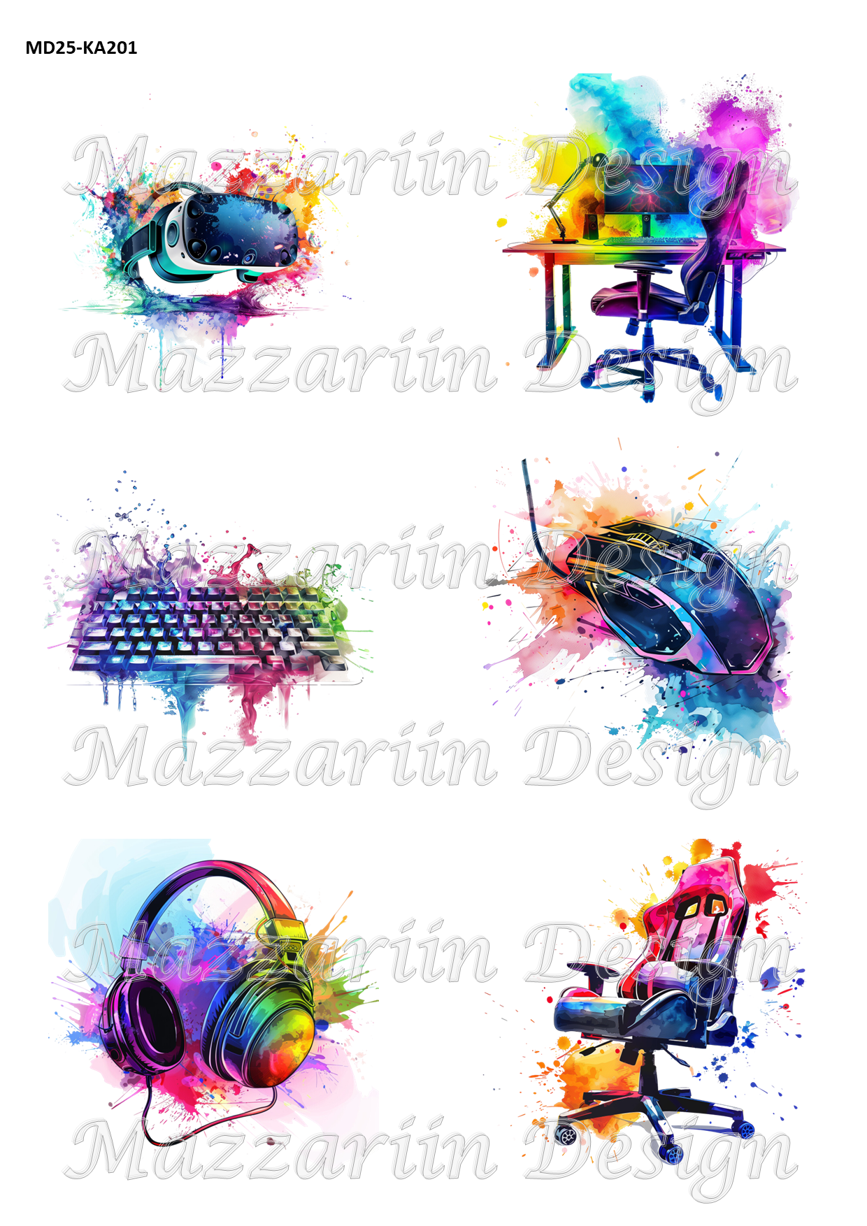 KA201 Colourfull gamer