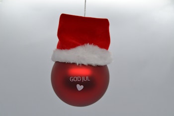 Julekule med nisselue