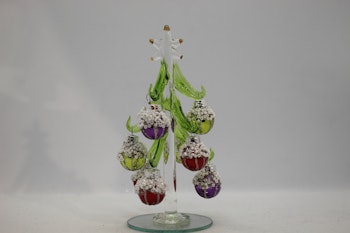 Juletre med fargekuler