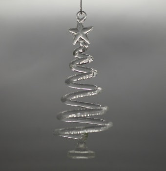 Juletre i glass