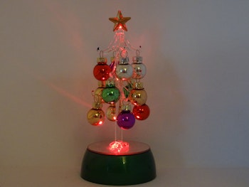 Juletre med ledlys