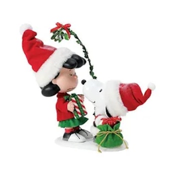 Snoopy overrasker Lucy