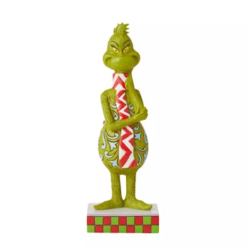Grinch med langt skjerf.