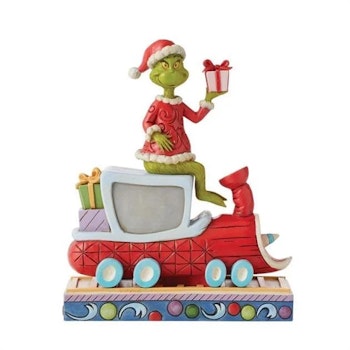 Grinch på tog med gaver. (Utgående)