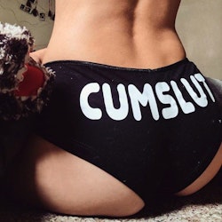 Fetish Cumslut Boxer Briefs in Black