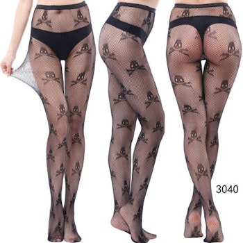 Sexy Tights with Skulls
